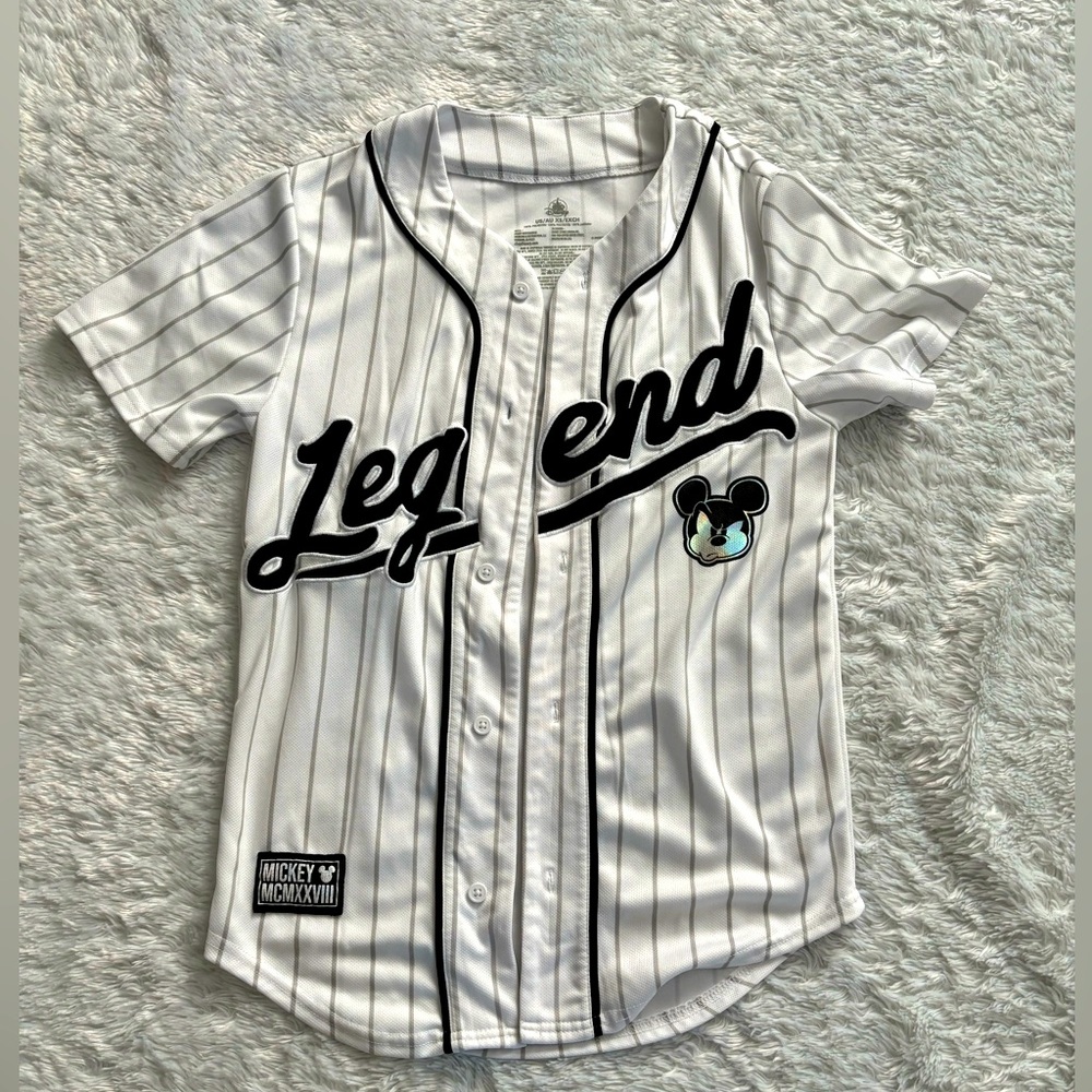 Mickey Mouse baseball jersey